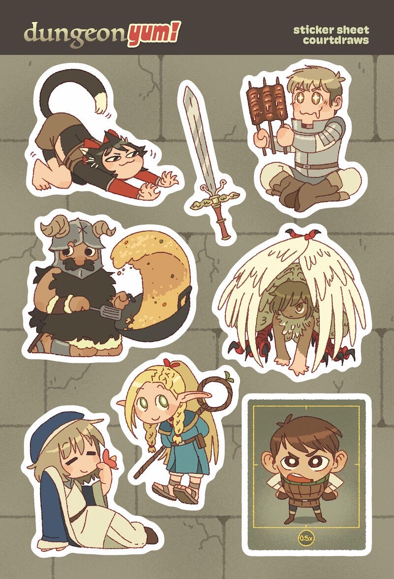 Dungeon stickers Dungeon stickers