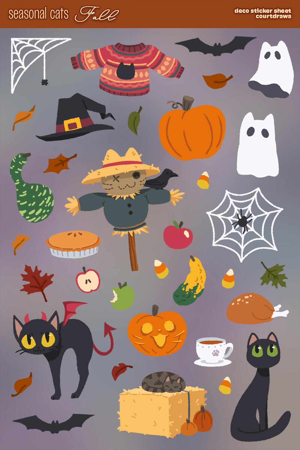 Seasonal cats fall Seasonal cats fall
