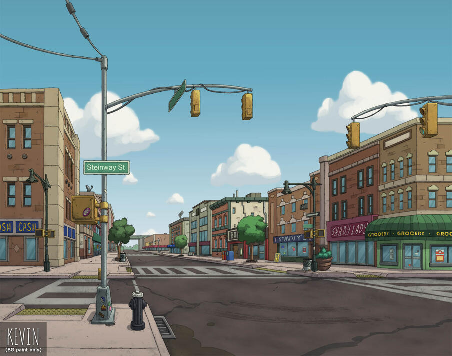 KEV - Street corner KEV - Street corner