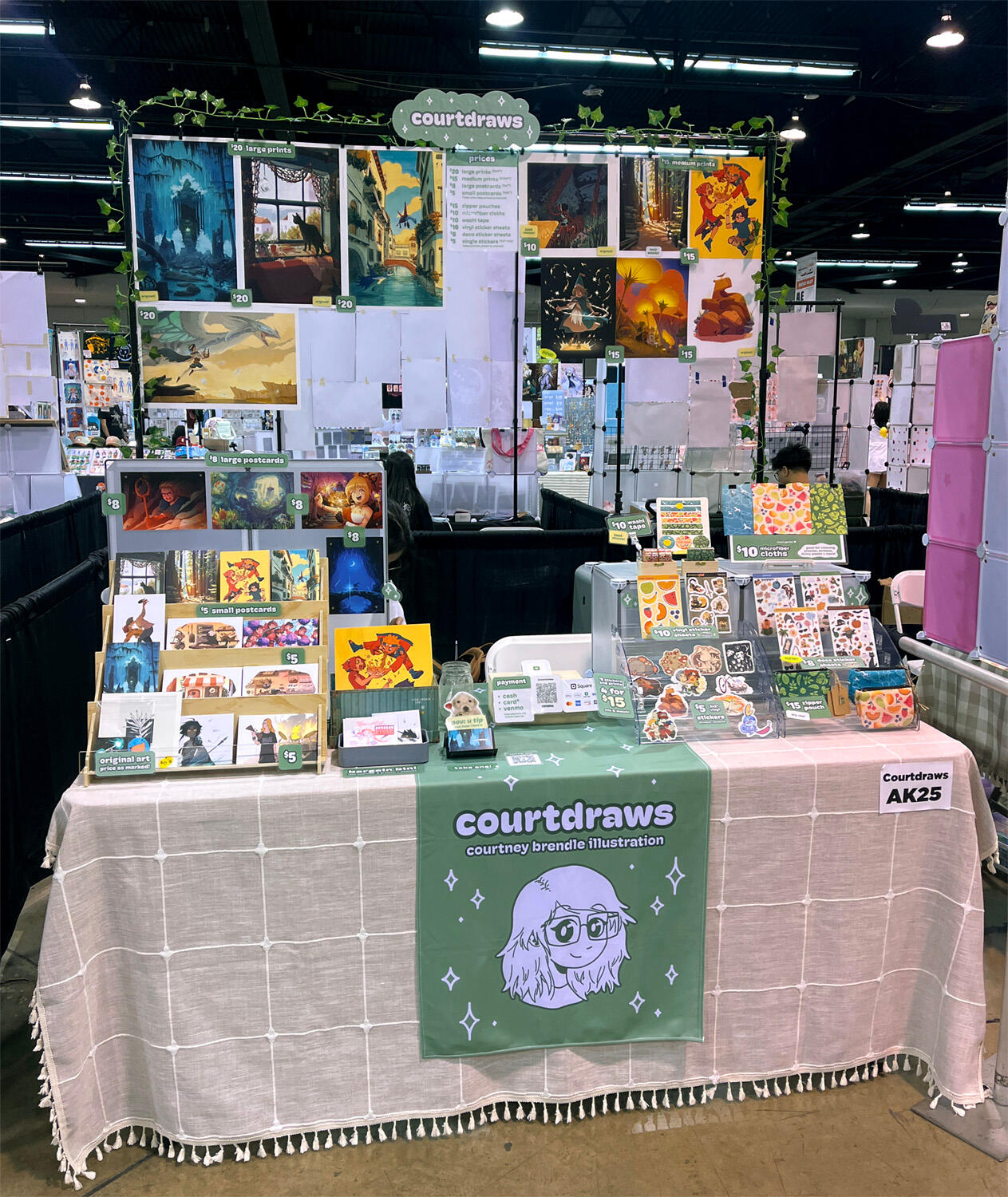 Table setup